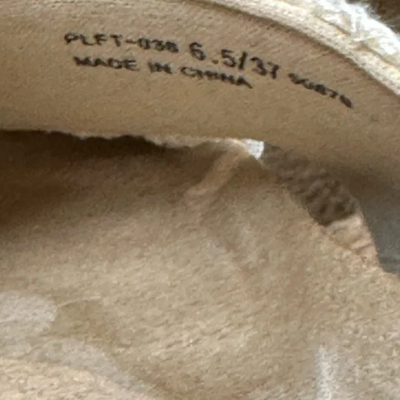 Dirty Laundry Crochet Platform Slide Sandals Size 6.5 / 37 - Picture 5 of 8